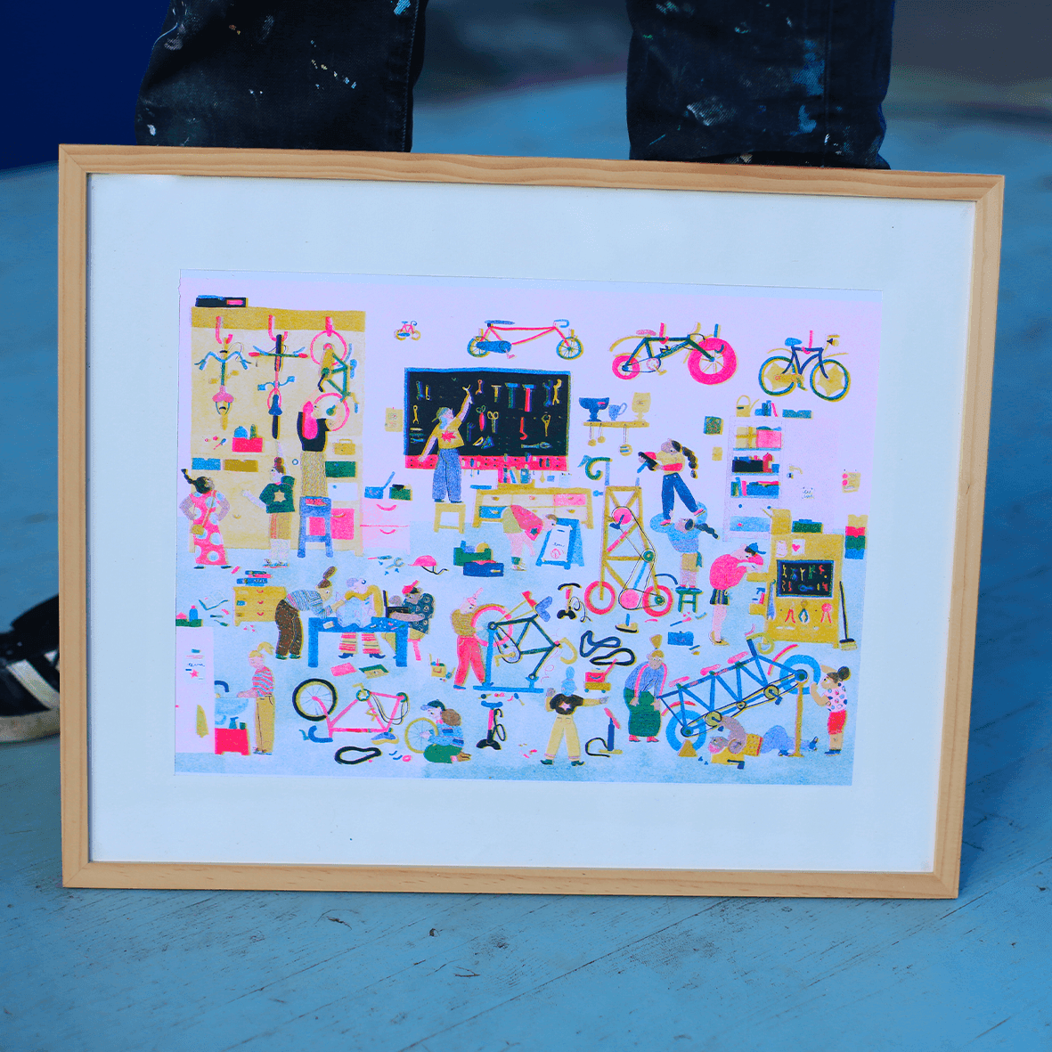 Vue 2 de Atelier vélo