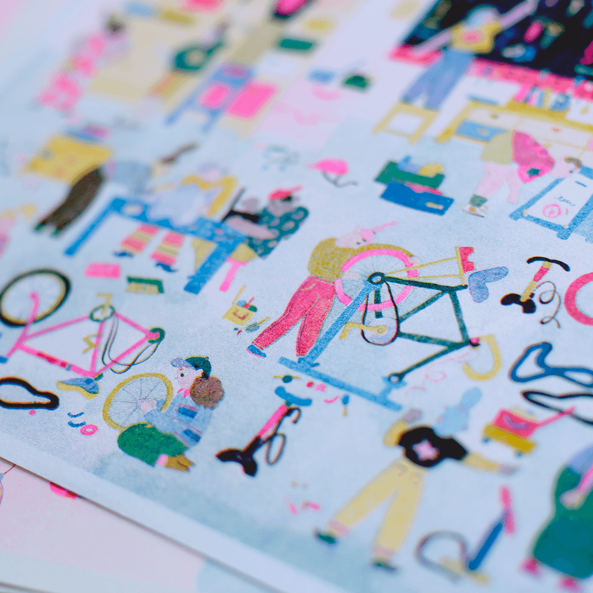 Vue 3 de Atelier vélo