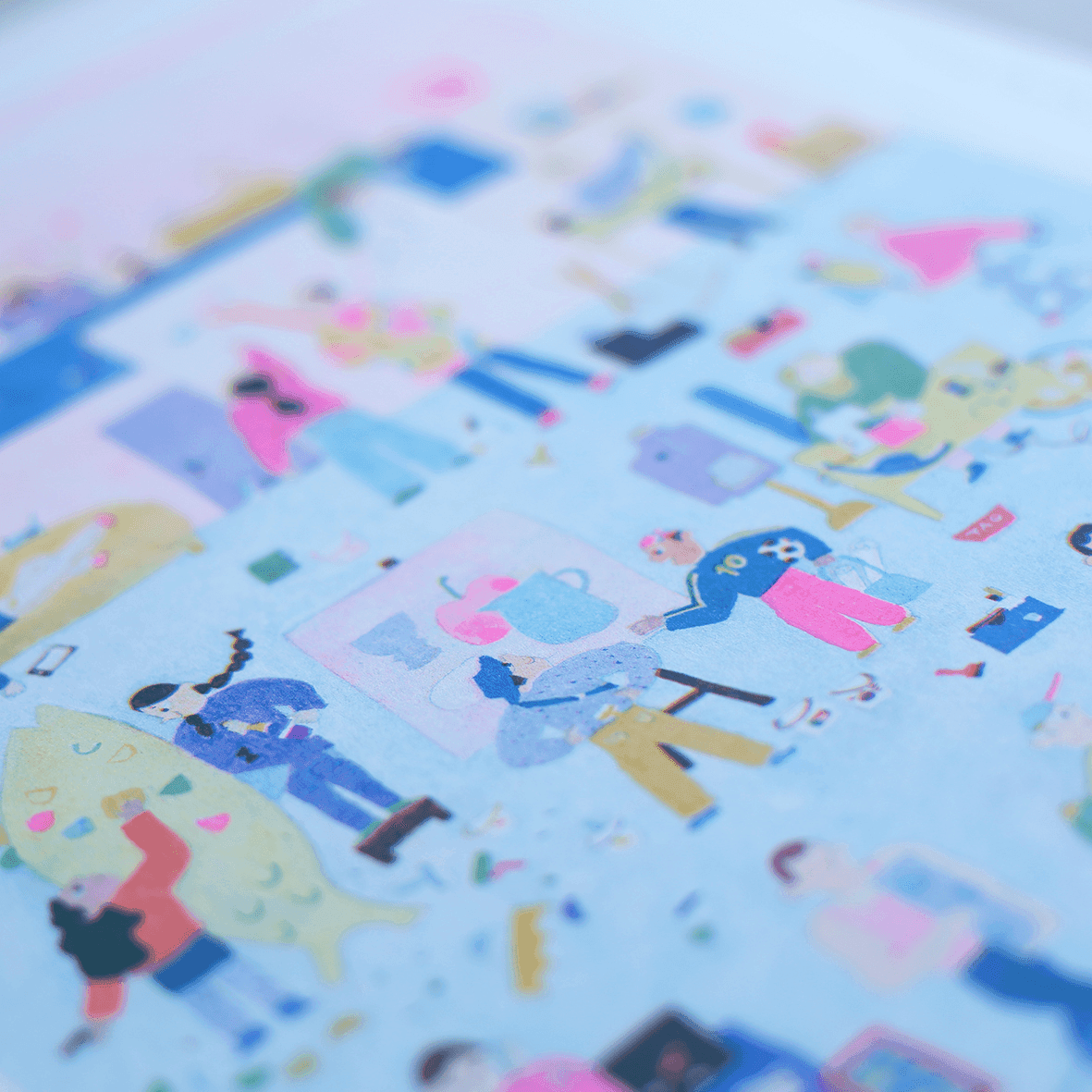 Vue 2 de Les convives