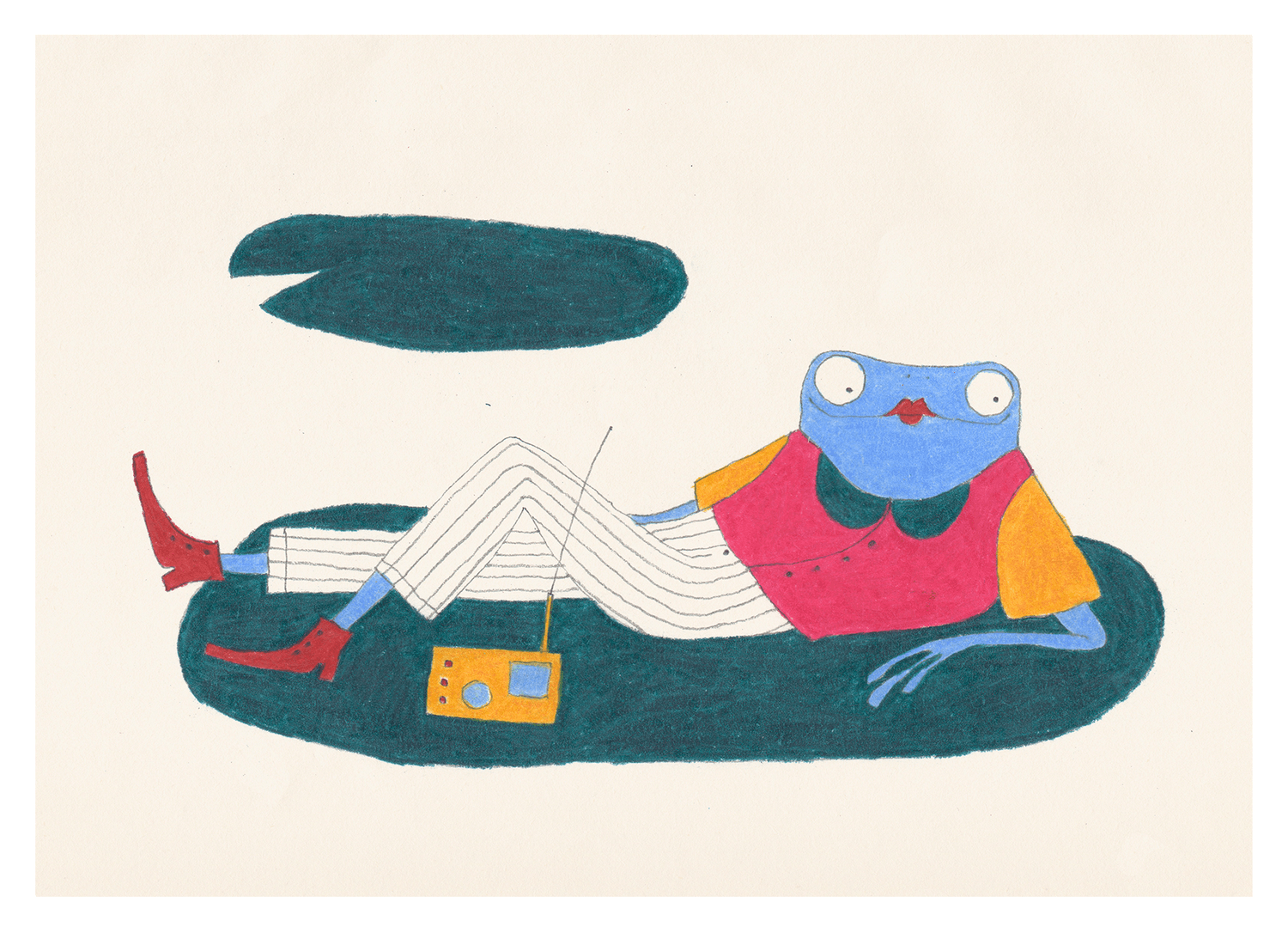 Vue 2 de Grenouille chill