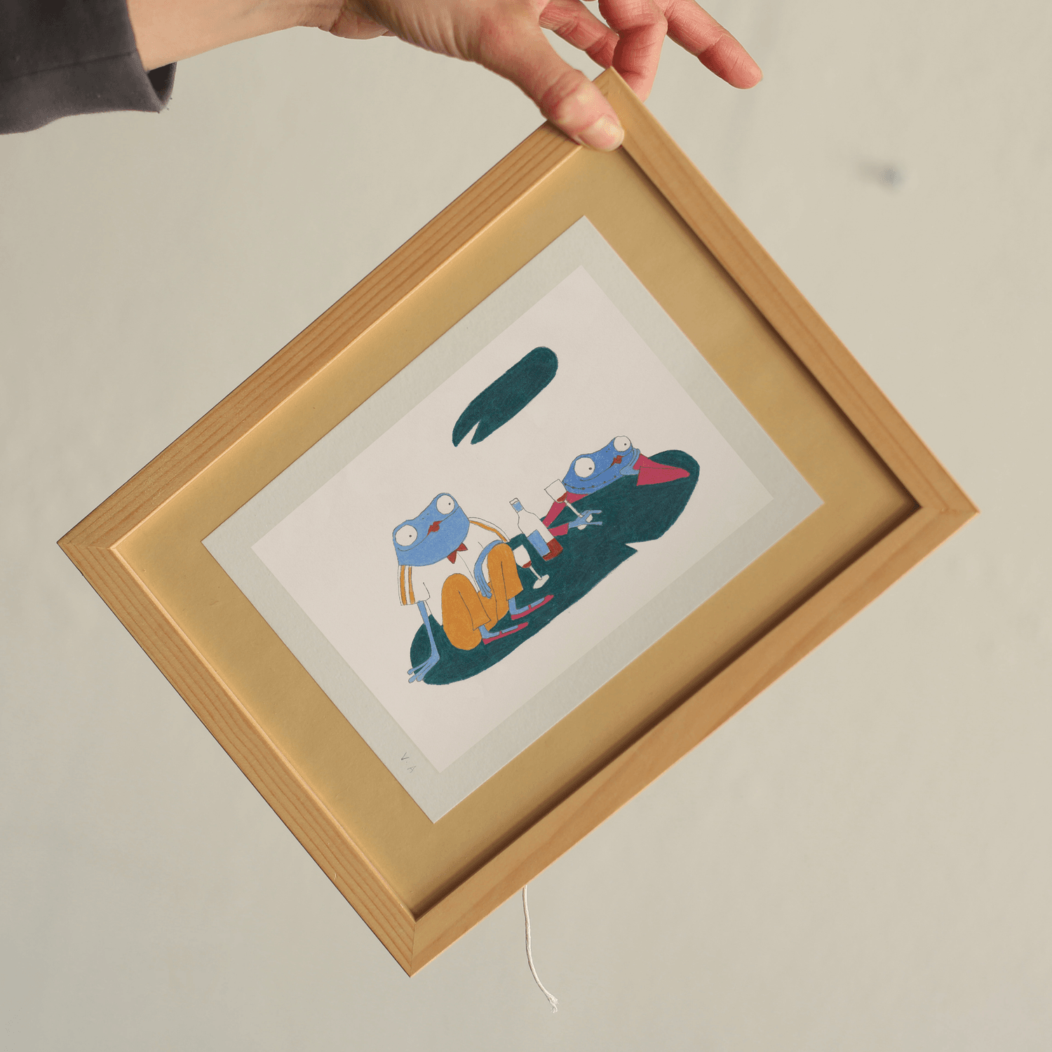 Vue 2 de Grenouilles apéro